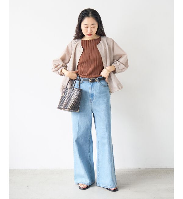  「カラミタンブラータックスリーブブルゾン」|ブルゾン・スタジャン|