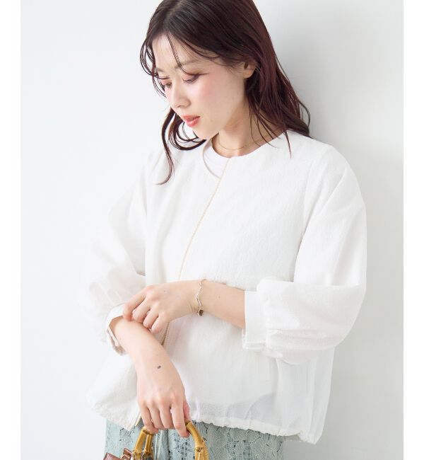  「カラミタンブラータックスリーブブルゾン」|ブルゾン・スタジャン|