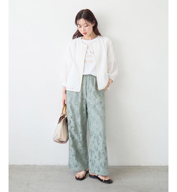  「カラミタンブラータックスリーブブルゾン」|ブルゾン・スタジャン|