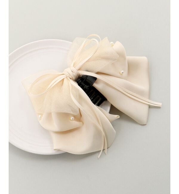  「ボリュームリボンヘアクリップ」|その他|