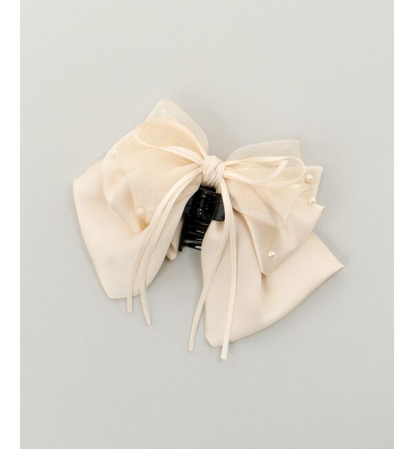  「ボリュームリボンヘアクリップ」|その他|