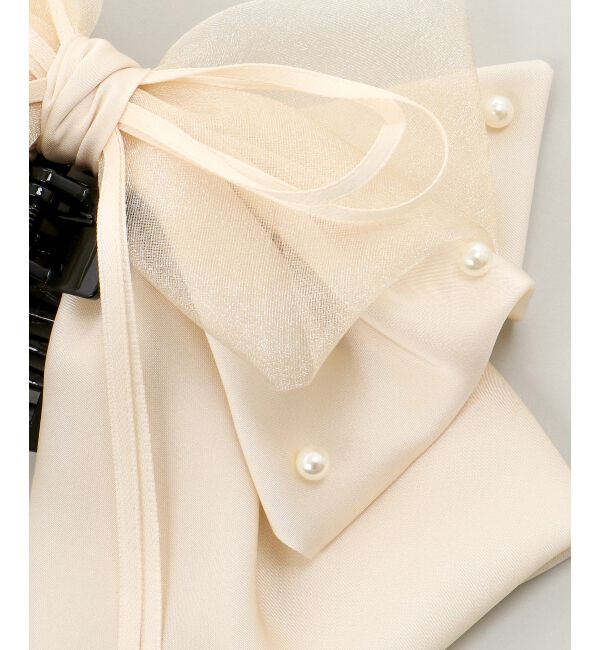  「ボリュームリボンヘアクリップ」|その他|