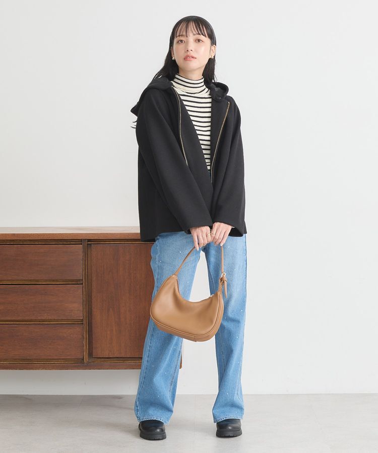 earth music&ecology「2Wayフードショートコート」|その他|