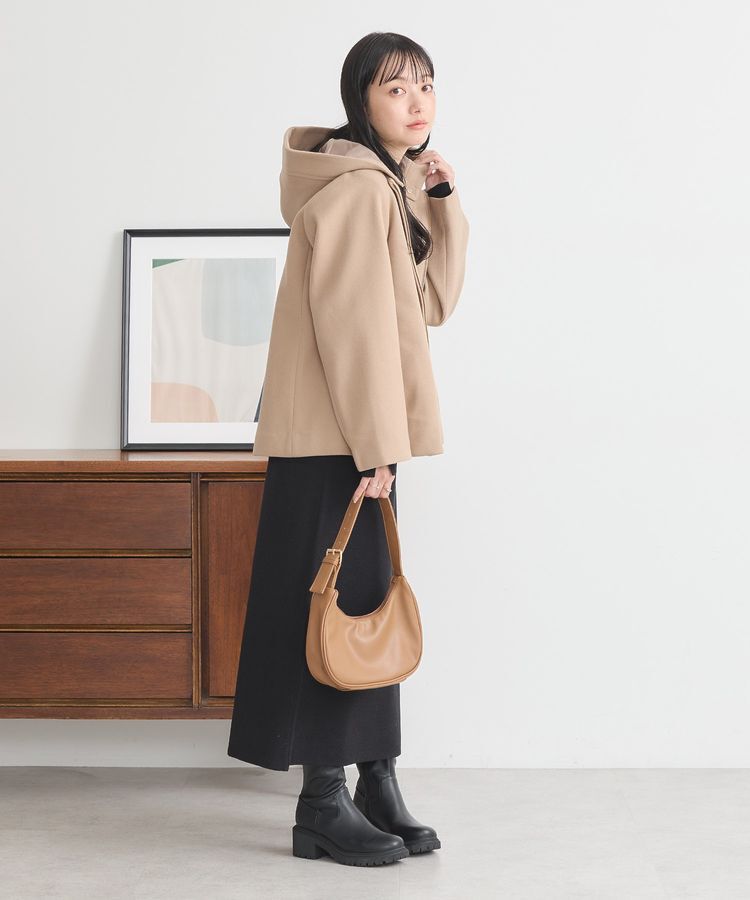 earth music&ecology「2Wayフードショートコート」|その他|