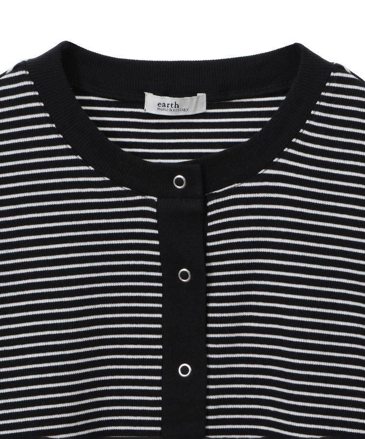 earth music&ecology「SET2点リブアンサンブル」|カーディガン|