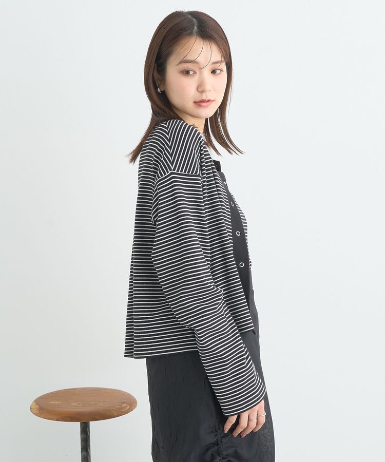 earth music&ecology「SET2点リブアンサンブル」|カーディガン|