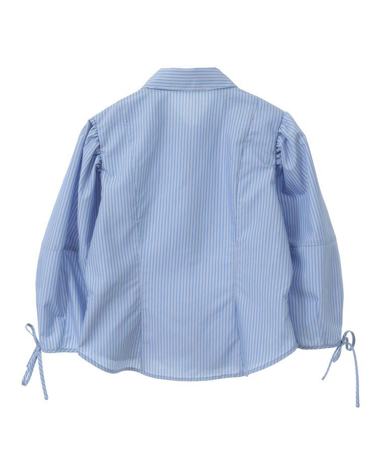 earth music&ecology「パワショルペプラムシャツ」|シャツ・ブラウス|