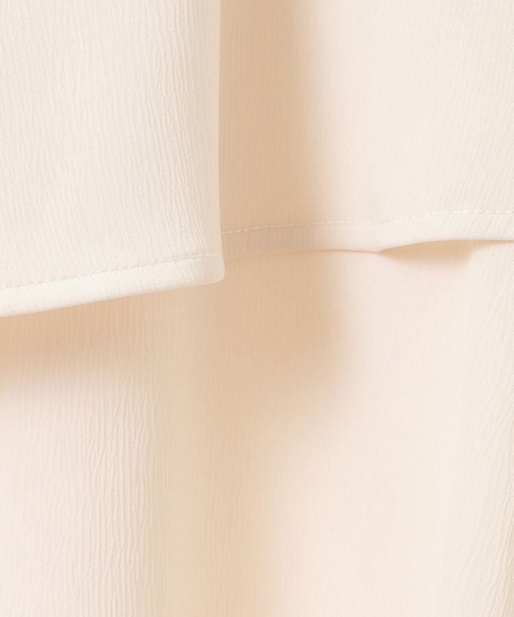 earth music&ecology「サイドリボンティアードスカート」|フレア|