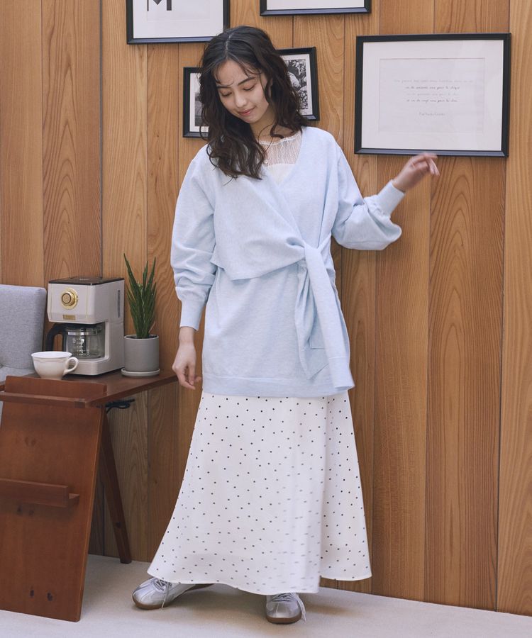 earth music&ecology「カシュクールムスビニット」|ニット・セーター|