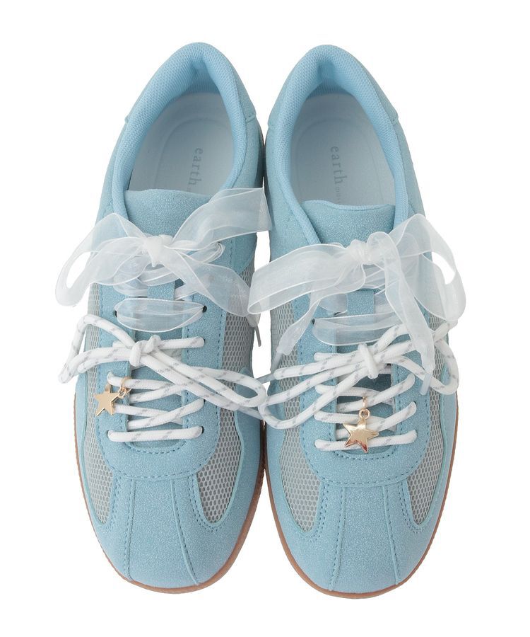 earth music&ecology「チャーム付きWリボンスニーカー」|スニーカー|