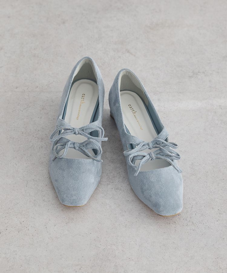 earth music&ecology「Wリボンパンプス」|パンプス|