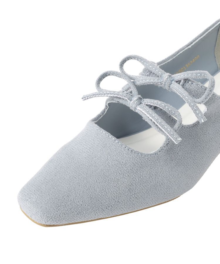 earth music&ecology「Wリボンパンプス」|パンプス|