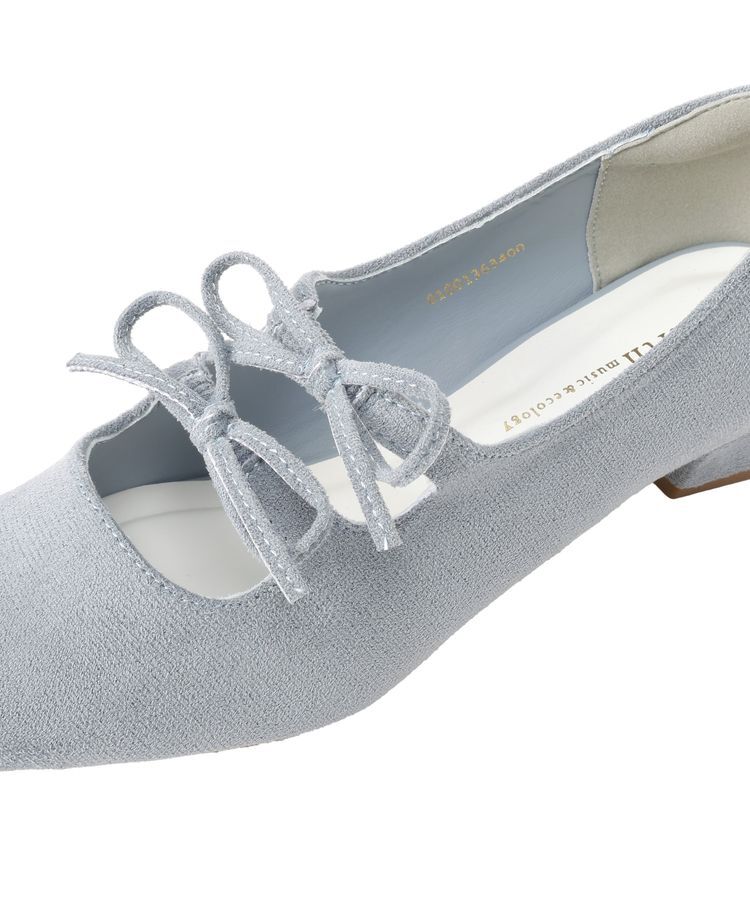 earth music&ecology「Wリボンパンプス」|パンプス|