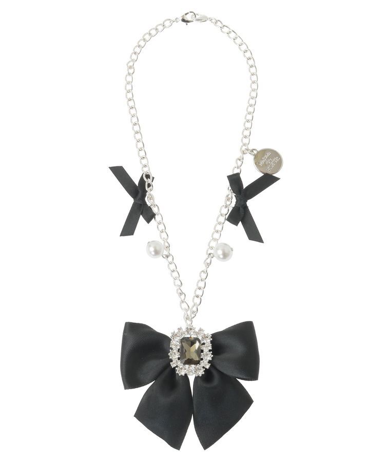 Maison de FLEUR「ビジューリボンパールバッグチャーム」|その他|