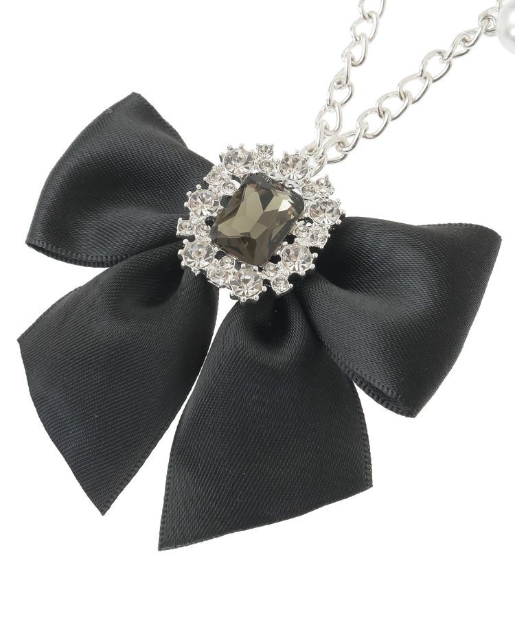 Maison de FLEUR「ビジューリボンパールバッグチャーム」|その他|