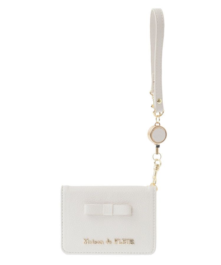 Maison de FLEUR「二つ折りリールパスケース」|財布|