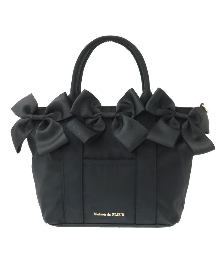 Maison de FLEUR「ボリュームリボン2Wayトートバッグ」|トートバッグ|
