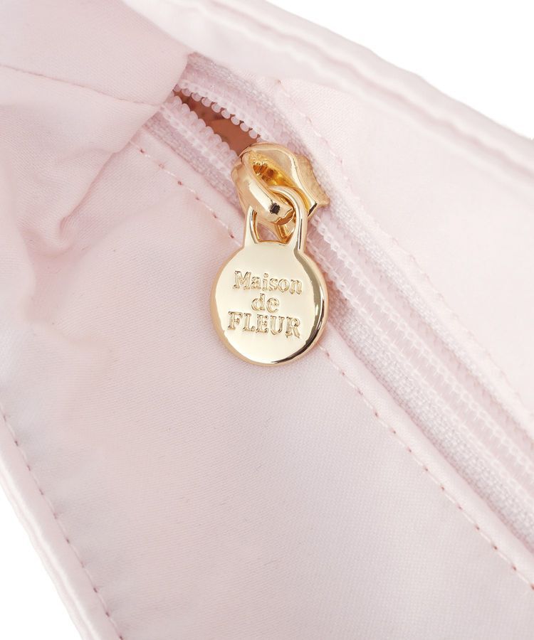 Maison de FLEUR「ブランドロゴフリルハンドルトートMバッグ」|トートバッグ|