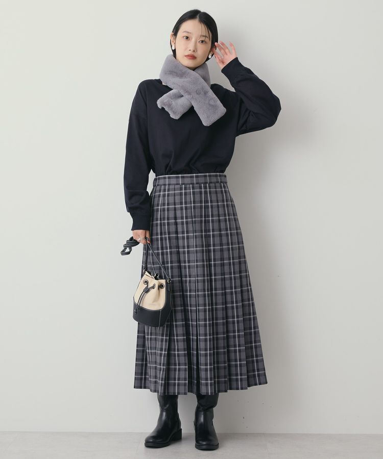 AMERICAN HOLIC「T/Rタータンチェックプリーツスカート」|スカート|