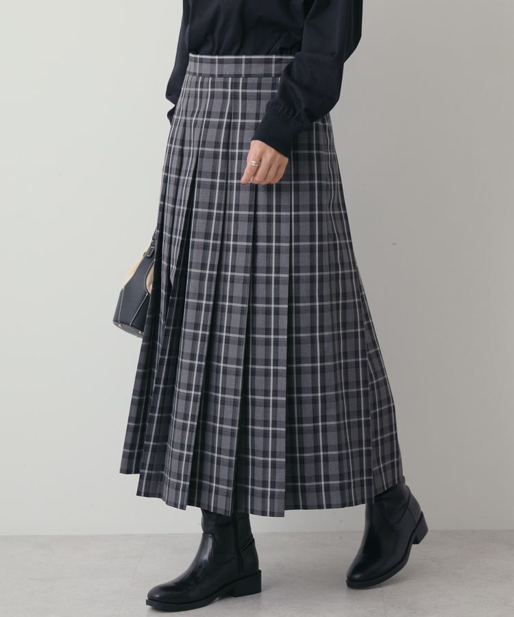 AMERICAN HOLIC「T/Rタータンチェックプリーツスカート」|スカート|