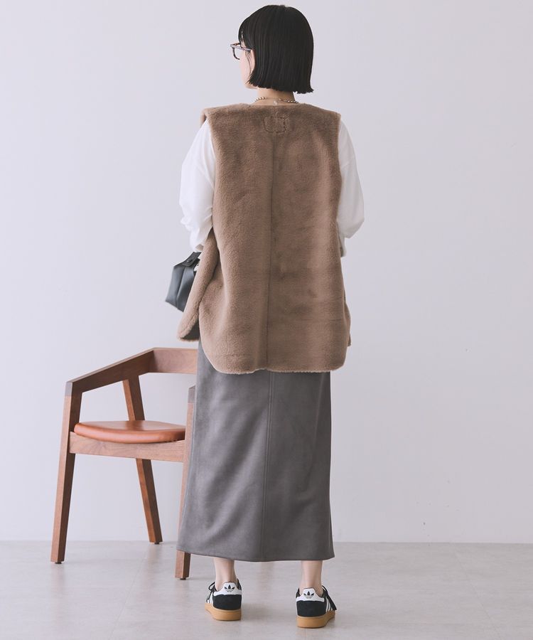 AMERICAN HOLIC「ヌバック調スカート」|スカート|