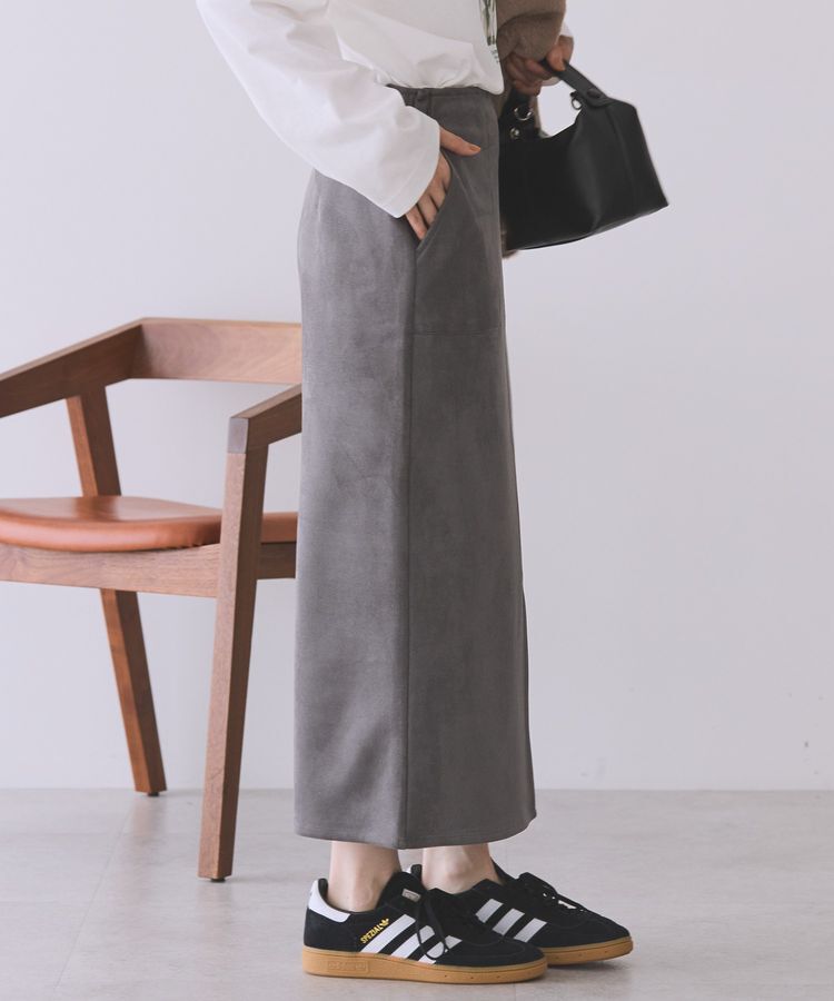 AMERICAN HOLIC「ヌバック調スカート」|スカート|