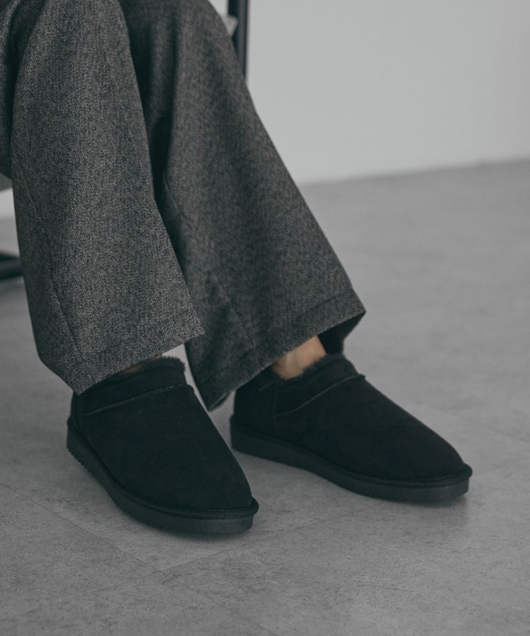 AMERICAN HOLIC「【整履き】ムートンライクブーツ」|ショートブーツ|