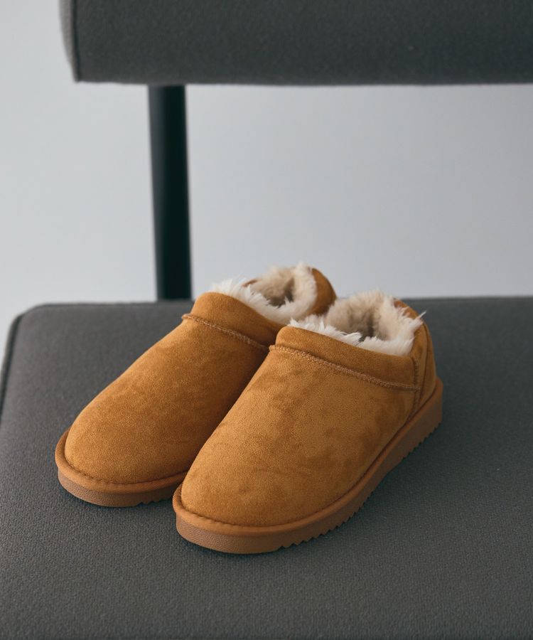 AMERICAN HOLIC「【整履き】ムートンライクブーツ」|ショートブーツ|