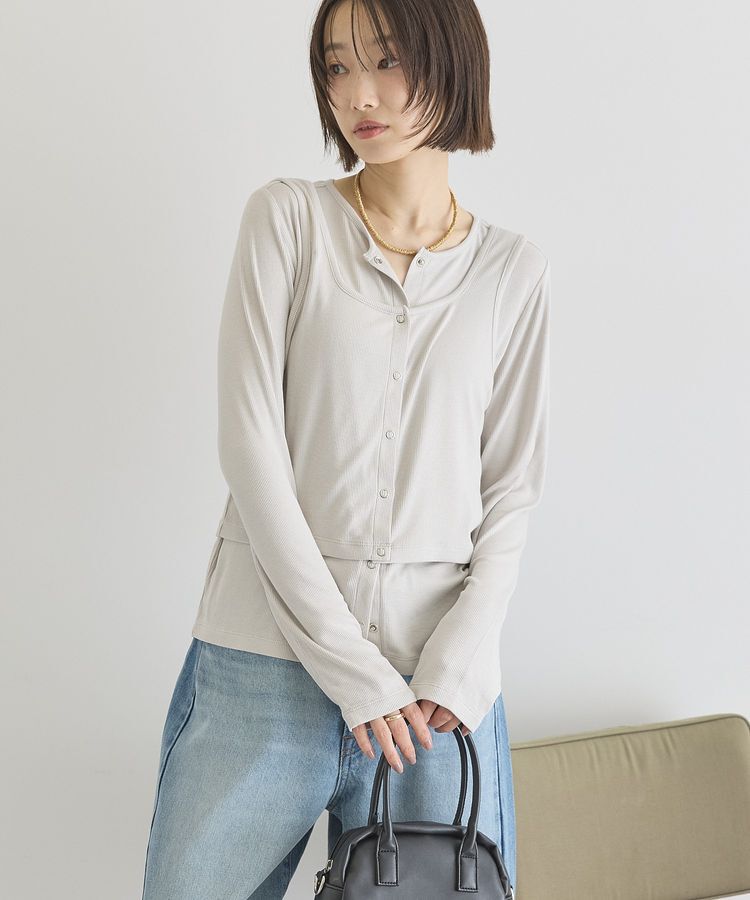 AMERICAN HOLIC「【2点セット】カーディガン+タンクトップ」|カーディガン|