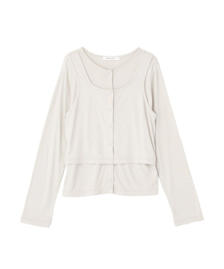 AMERICAN HOLIC「【2点セット】カーディガン+タンクトップ」|カーディガン|