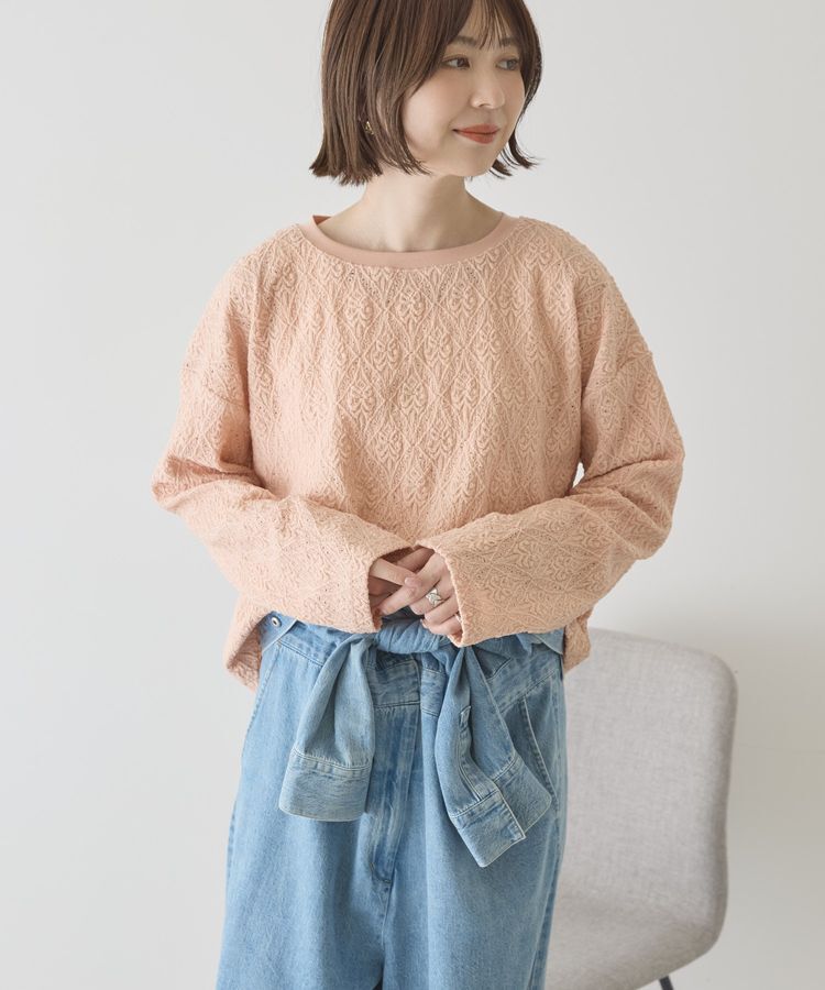 AMERICAN HOLIC「総レースプルオーバー」|Tシャツ・カットソー|