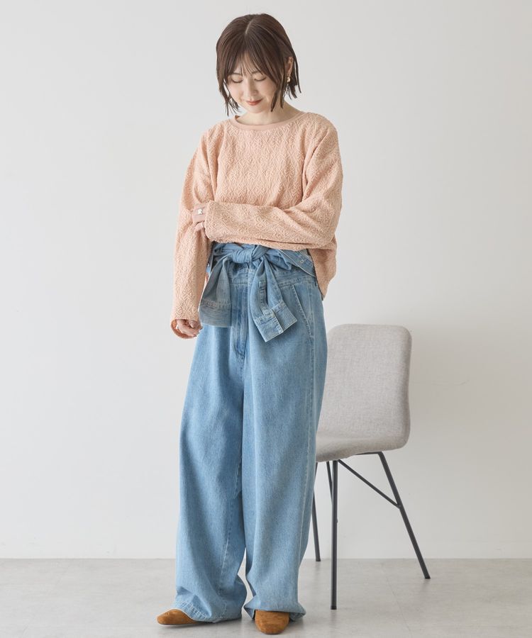 AMERICAN HOLIC「総レースプルオーバー」|Tシャツ・カットソー|