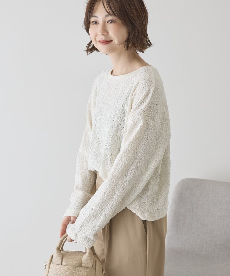 AMERICAN HOLIC「総レースプルオーバー」|Tシャツ・カットソー|