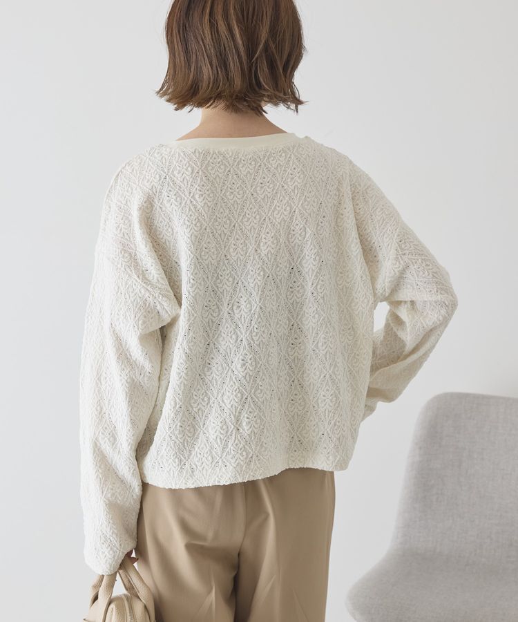 AMERICAN HOLIC「総レースプルオーバー」|Tシャツ・カットソー|