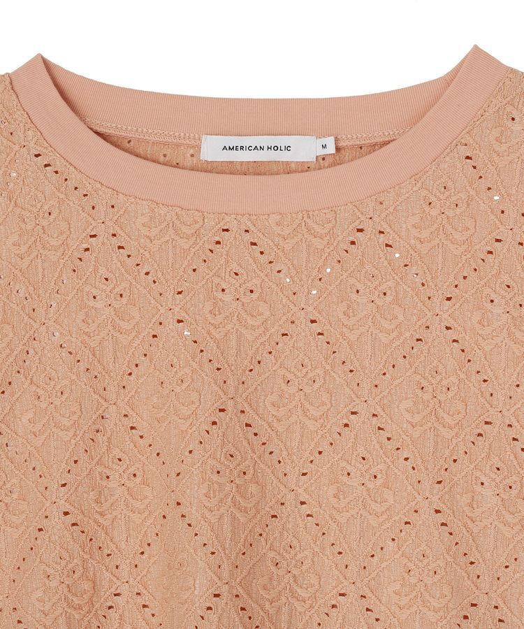 AMERICAN HOLIC「総レースプルオーバー」|Tシャツ・カットソー|