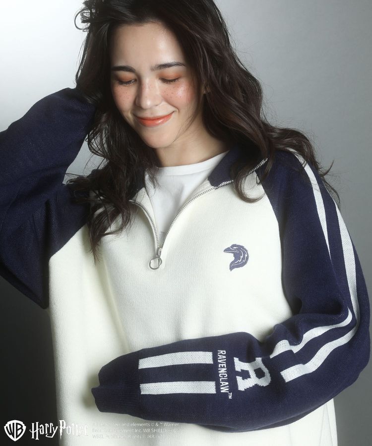 Green Parks「ハリー・ポッター/ライン入りハーフジップニット」|ニット・セーター|