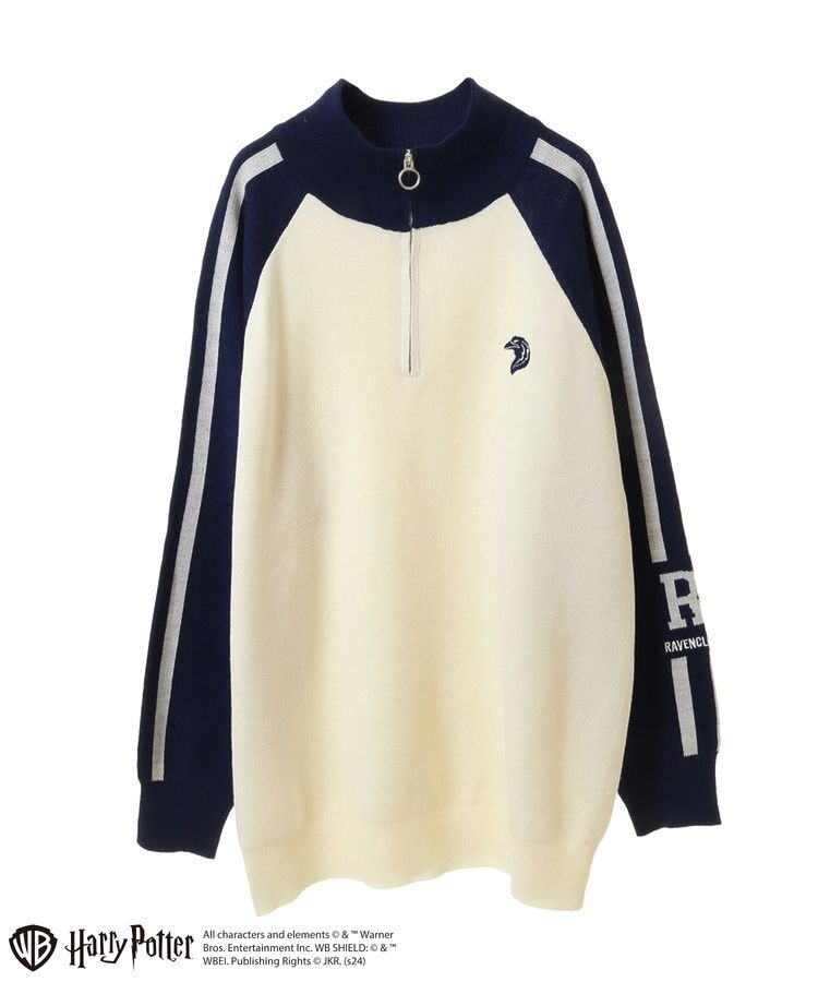 Green Parks「ハリー・ポッター/ライン入りハーフジップニット」|ニット・セーター|