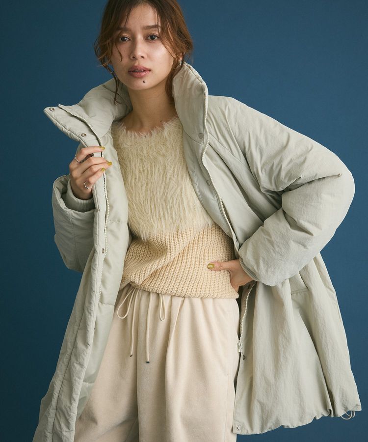 Green Parks「・Petit Fleur シャギーキリカエニット」|ニット・セーター|