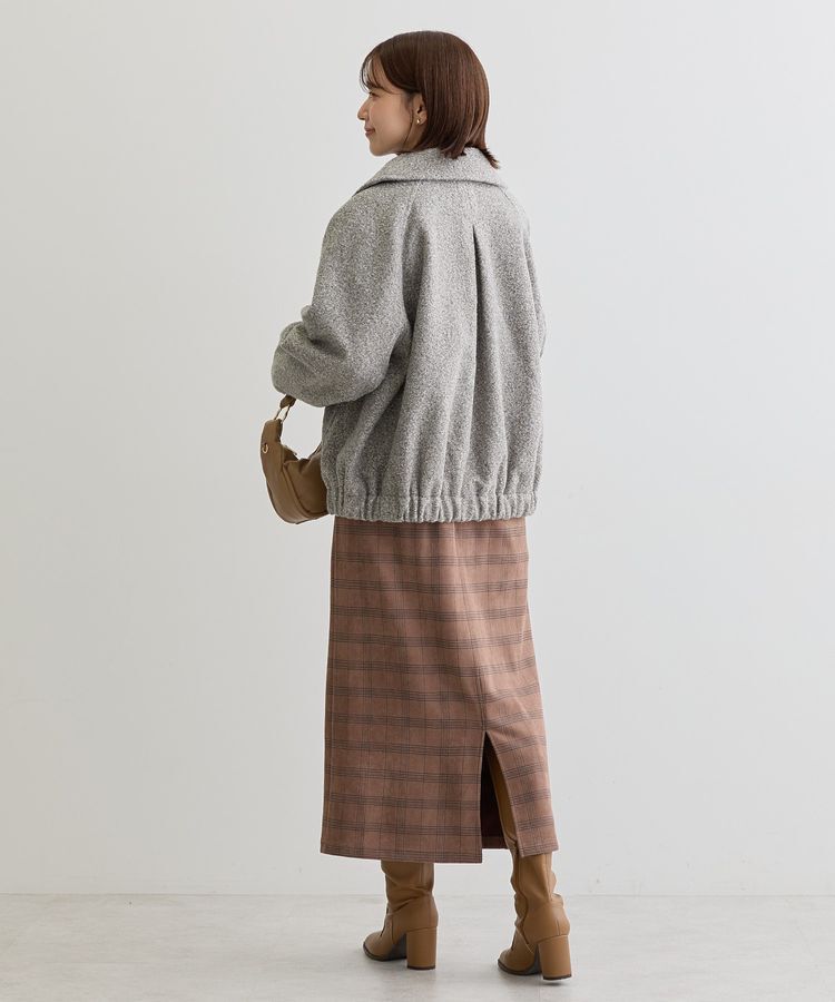 Green Parks「2WAYカラーコクーンブルゾン」|ブルゾン・スタジャン|