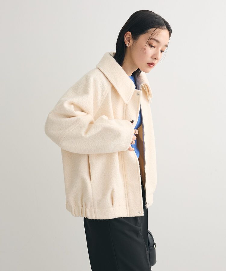 Green Parks「2WAYカラーコクーンブルゾン」|ブルゾン・スタジャン|