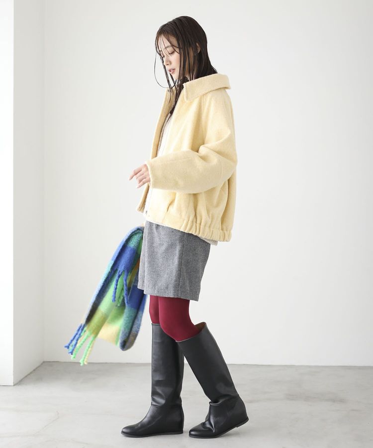 Green Parks「2WAYカラーコクーンブルゾン」|ブルゾン・スタジャン|