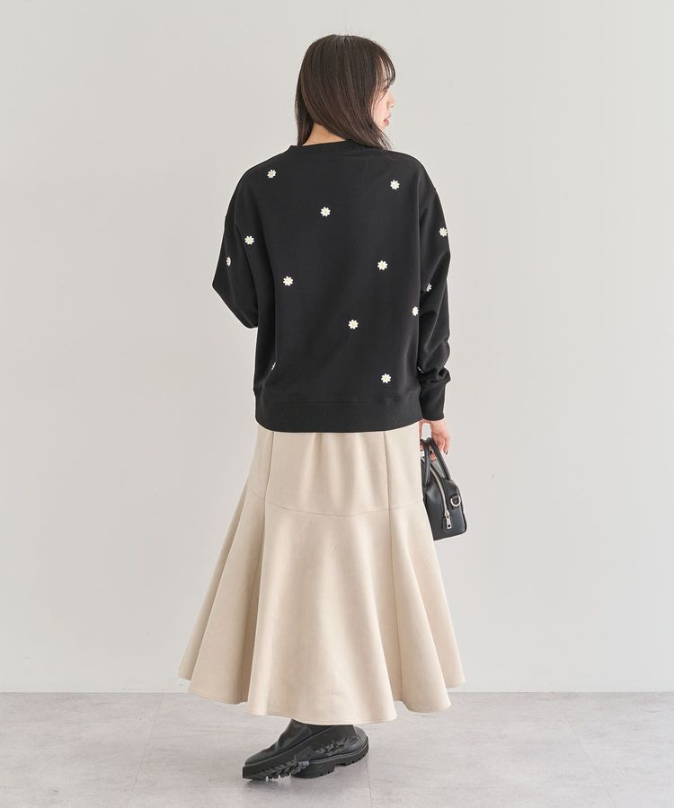 Green Parks「・ELENCARE DUE スエードポンチフレアスカート」|フレア|