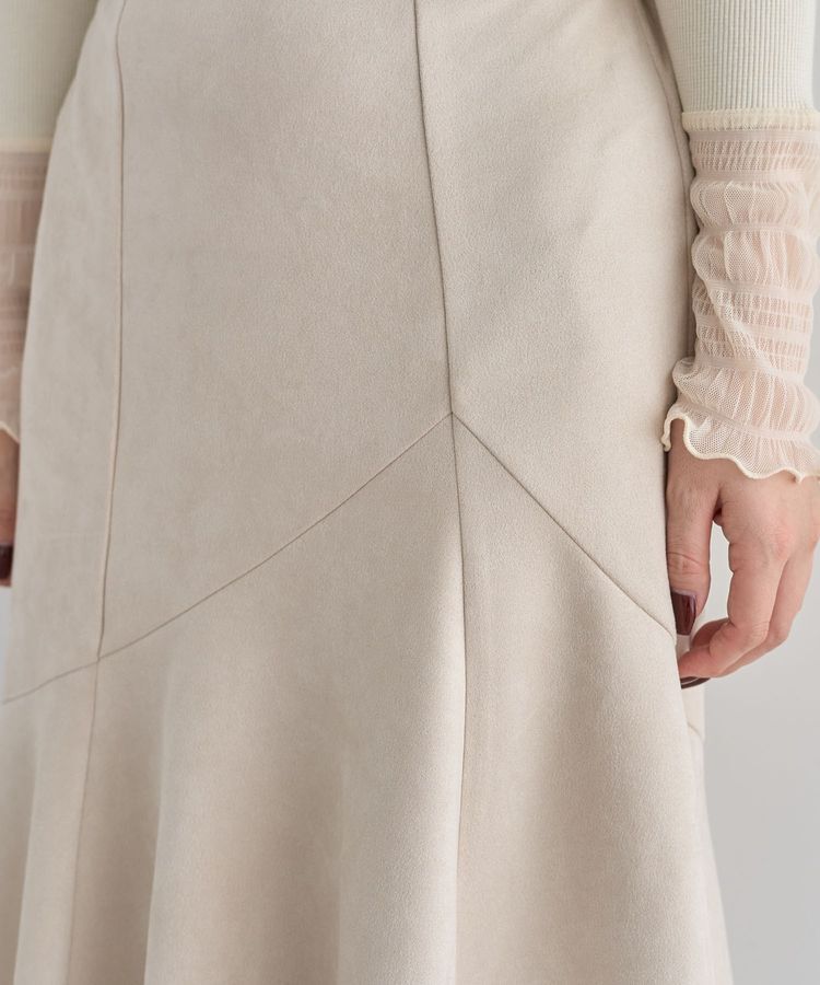 Green Parks「・ELENCARE DUE スエードポンチフレアスカート」|フレア|