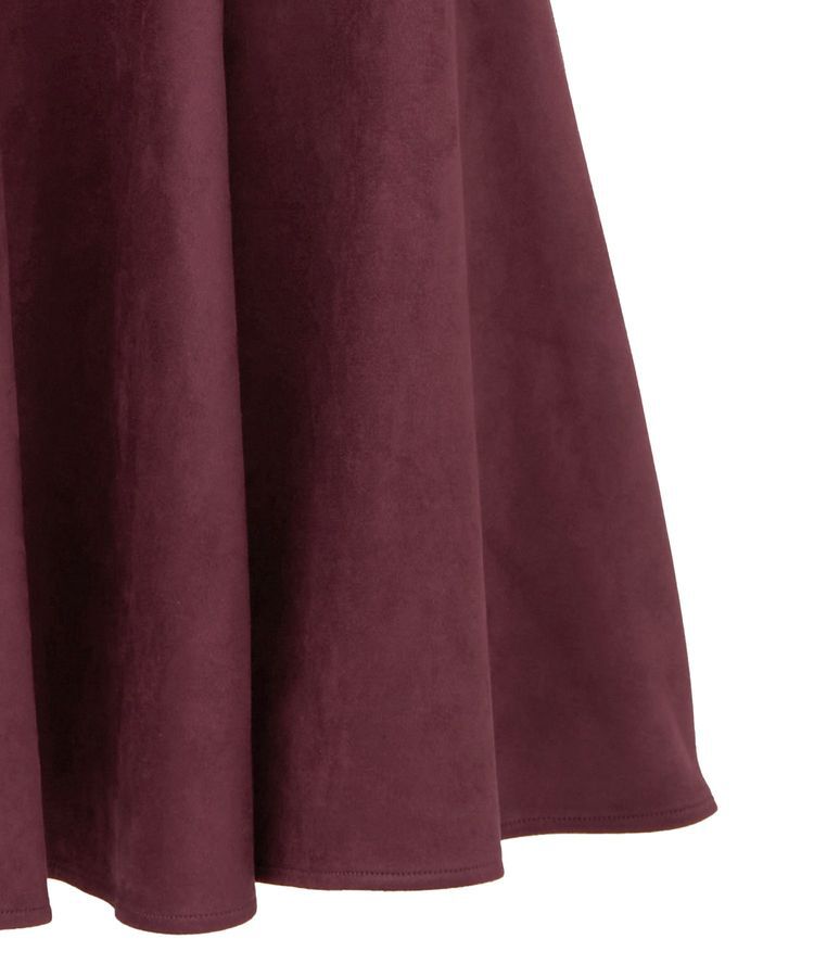 Green Parks「・ELENCARE DUE スエードポンチフレアスカート」|フレア|