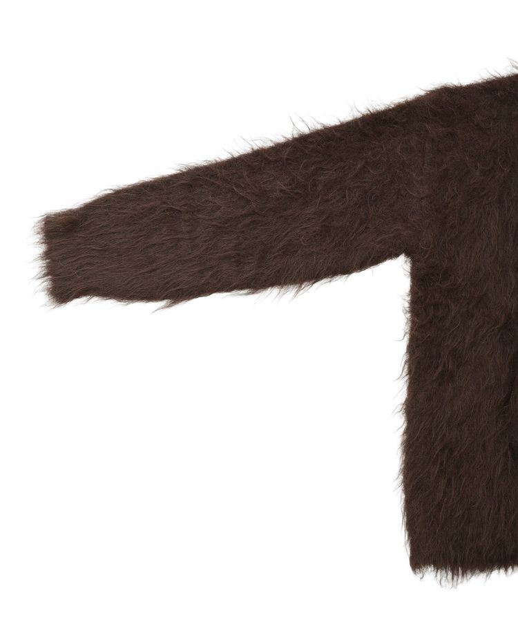 Green Parks「・swing by 2wayロング起毛カーディガン」|カーディガン|