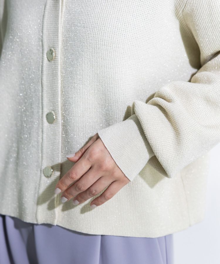 Green Parks「アンチピリング金ボタンニットカーディガン」|カーディガン|