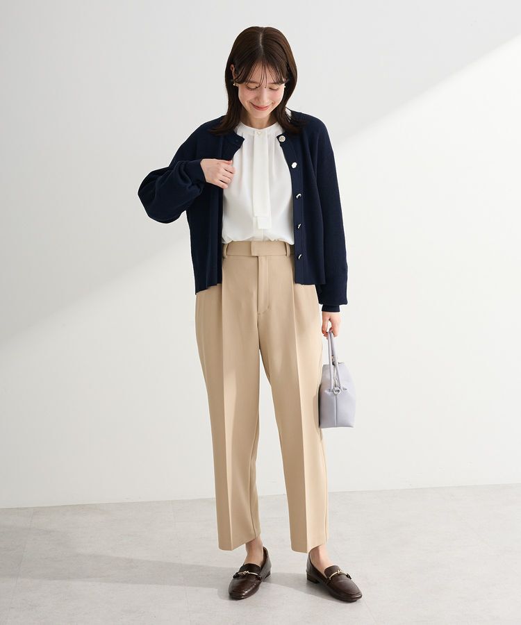 Green Parks「アンチピリング金ボタンニットカーディガン」|カーディガン|