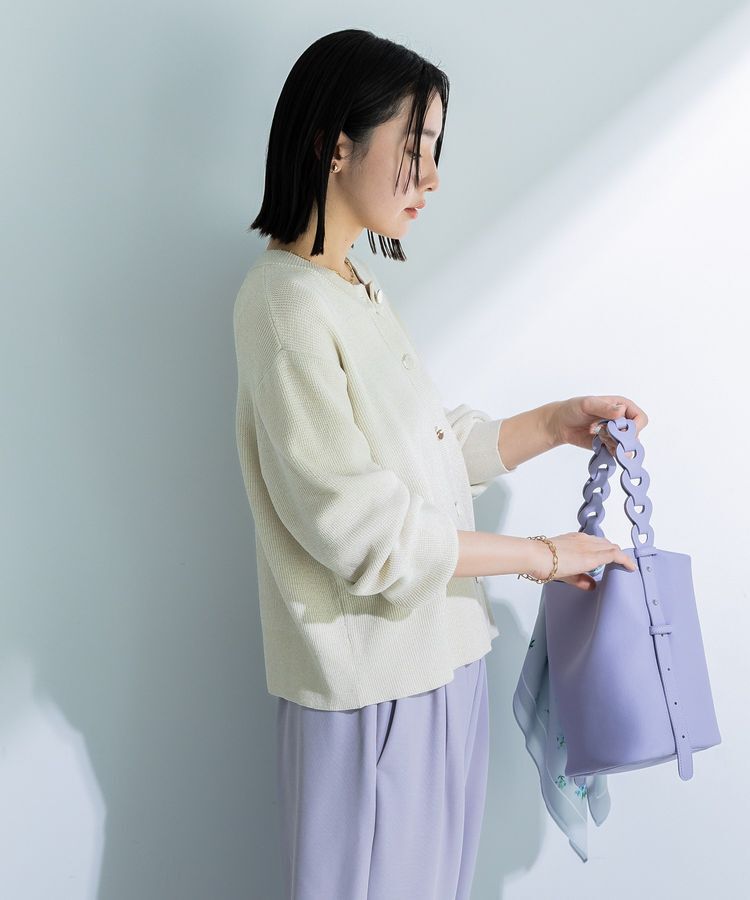 Green Parks「アンチピリング金ボタンニットカーディガン」|カーディガン|