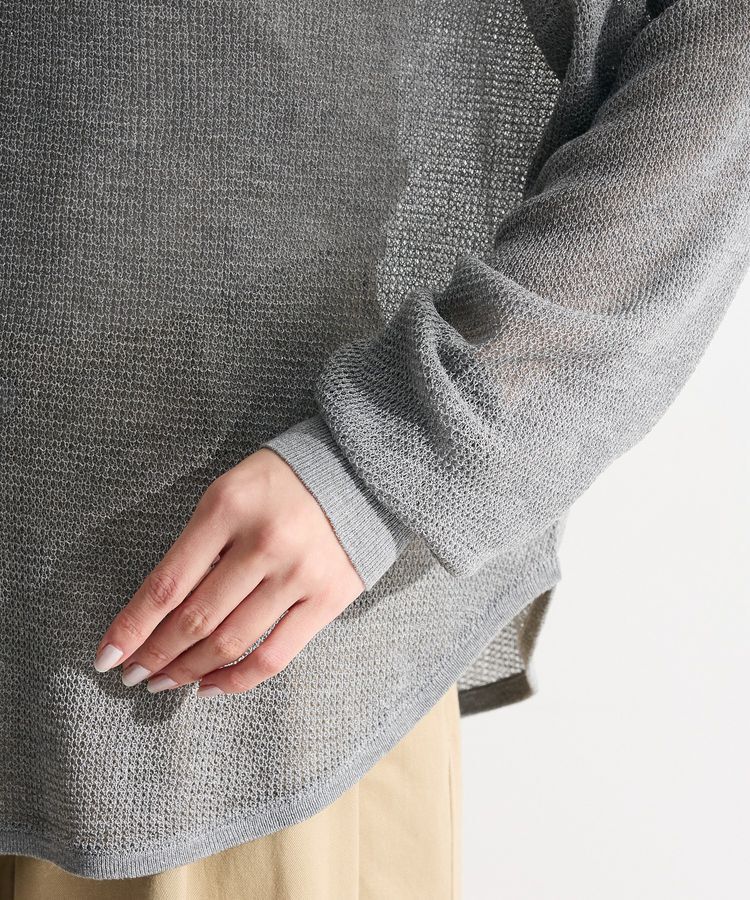 Green Parks「シアーニットプルオーバー」|ニット・セーター|