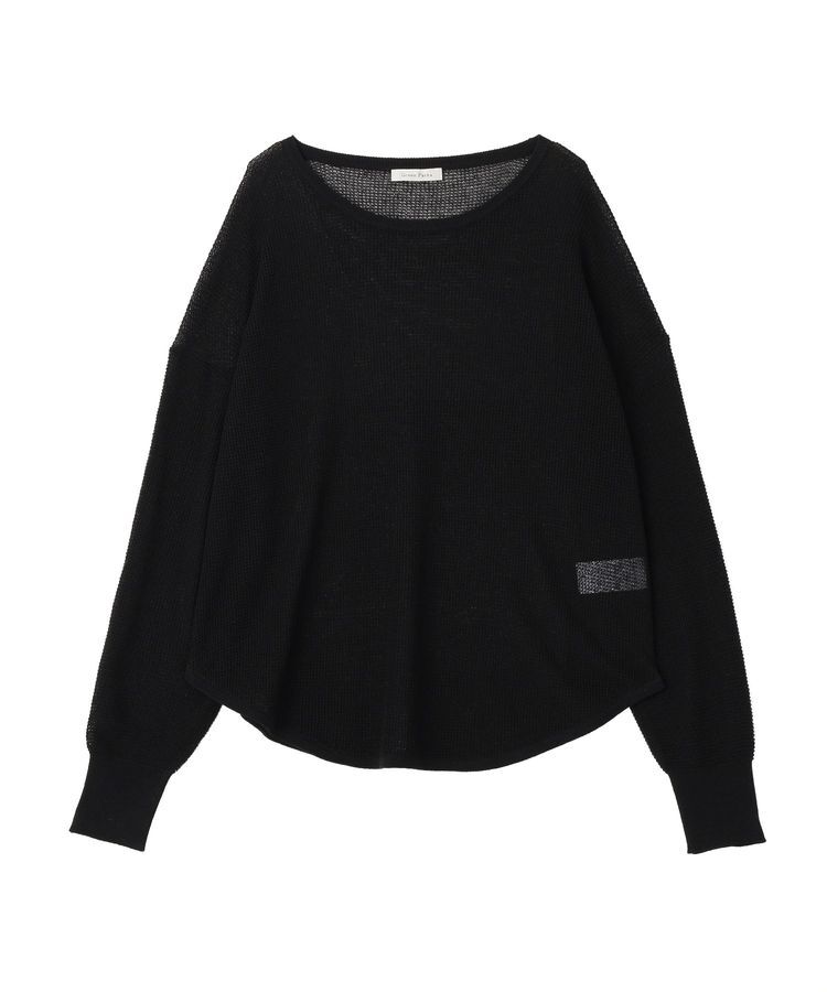 Green Parks「シアーニットプルオーバー」|ニット・セーター|